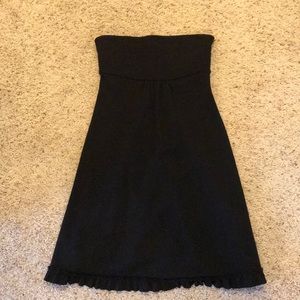 Black Strapless Dress - jcrew